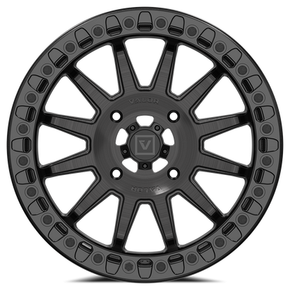 V09 BEADLOCK 17X8 +40 4X137 BRUSHED CHARCOAL