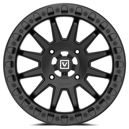 V09 BEADLOCK 17X8 +40 4X156 SATIN BLACK