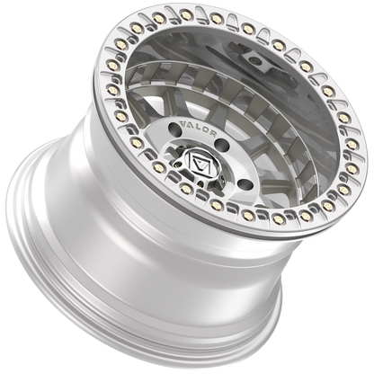V09 BEADLOCK 15X10 +0 6X139.7 RAW MACHINED