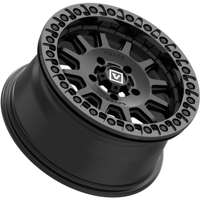 V09 BEADLOCK 15X7 +40 4X156 SATIN BLACK