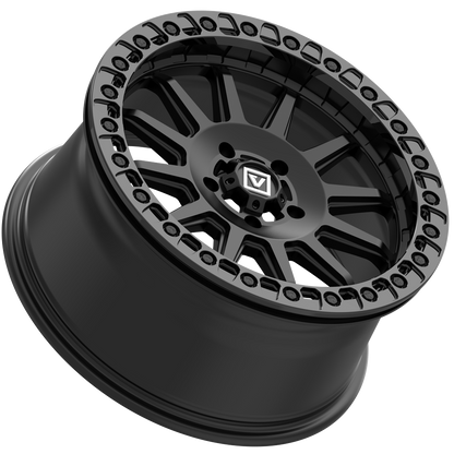 V09 BEADLOCK 17X8 +40 4X156 SATIN BLACK