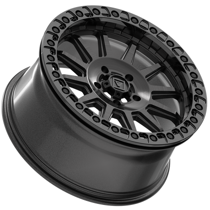 V09 BEADLOCK 17X8 +40 4X156 BRUSHED CHARCOAL