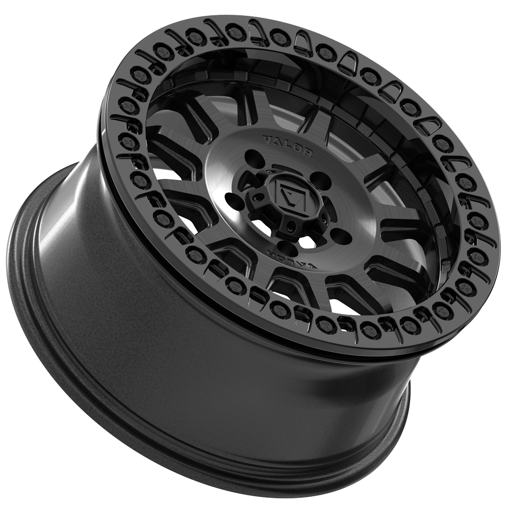 V09 BEADLOCK 15X7 +40 6X139.7 BRUSHED CHARCOAL