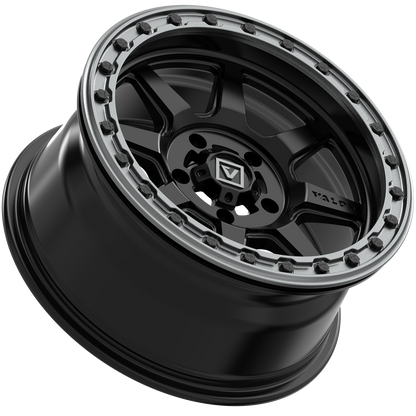 V13 BEADLOCK 15X7 +10MM 5X114.3 SATIN BLACK