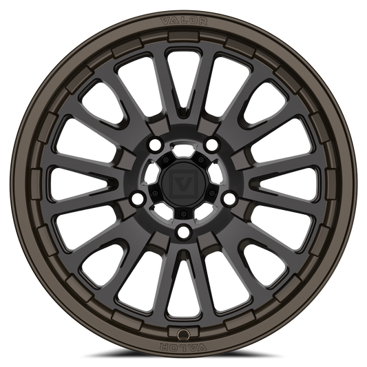 V14 15X7 +20MM 4X137 ROOT BEER