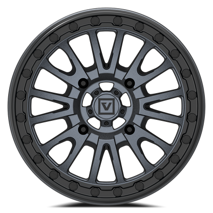 V16 BEADLOCK 15X8 -12MM 4X137 SATIN GUNMETAL