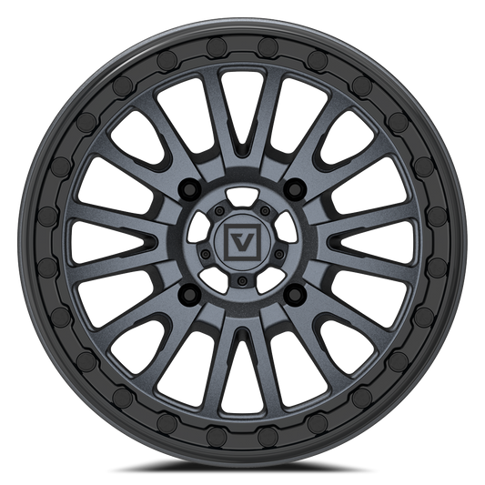 V16 BEADLOCK 15X8 -12MM 4X137 SATIN GUNMETAL