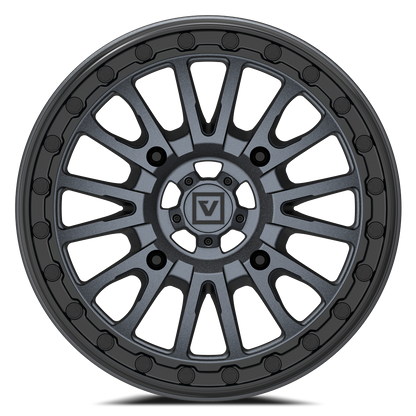 V16 BEADLOCK 15X8 -12MM 4X156 SATIN GUNMETAL