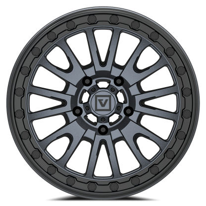 V16 BEADLOCK 15X8 -12MM 5X114.3 SATIN GUNMETAL