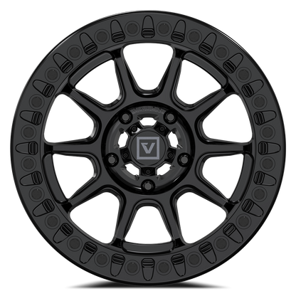 V18 BEADLOCK 15X7 +30MM 5X114.3 GLOSS BLACK