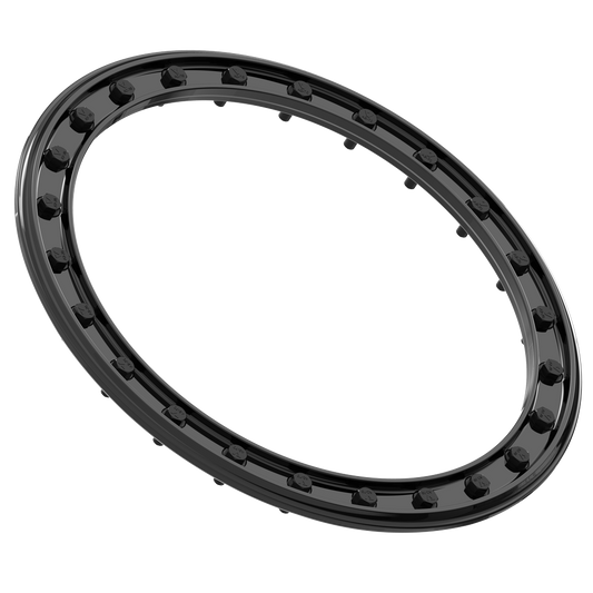 15" VBR10 BEADLOCK RING - GLOSS BLACK