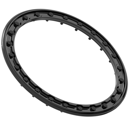 15" VBR20 BEADLOCK RING - GLOSS BLACK