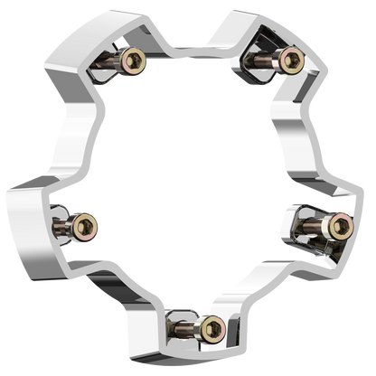 VCAP2 CAP RISER CHROME - ABS