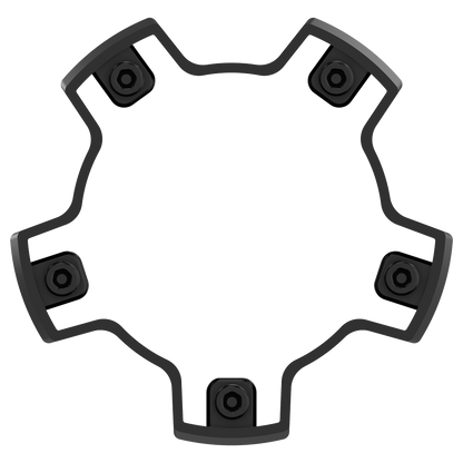 VCAP2 CAP RISER SATIN BLACK - ABS
