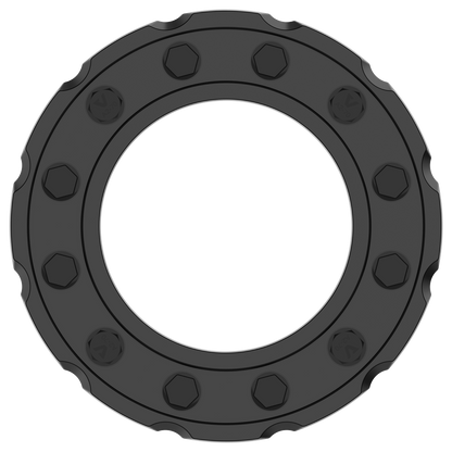 VDRING20 RING (V08) SATIN BLACK - ABS