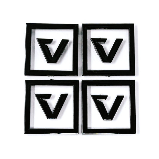 C1 CAP LOGO KIT - GLOSS BLACK