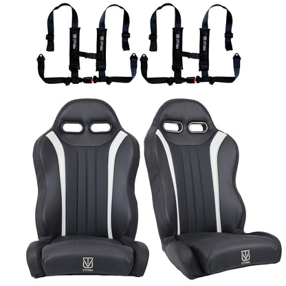 "Weekender" Series Pair of Front or Rear Suspension Bucket Seats 2024+ RZR 1000 XP/XP S