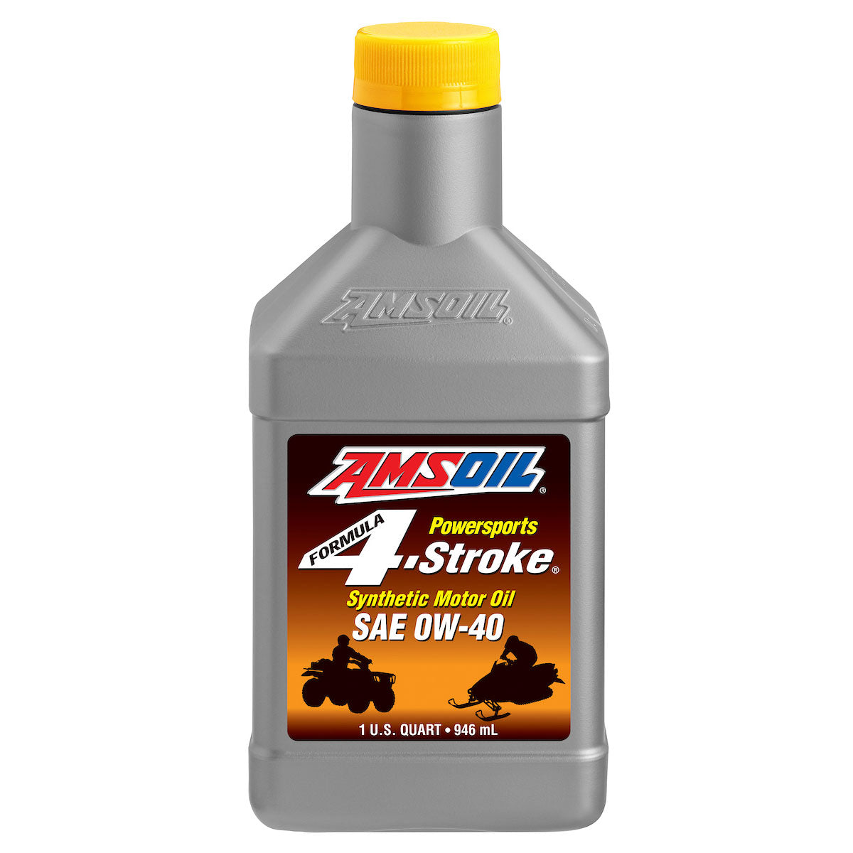 AMSOIL Formula 4-Stroke Powersports 0W-40 Synthetic Motor Oil (Quart)
