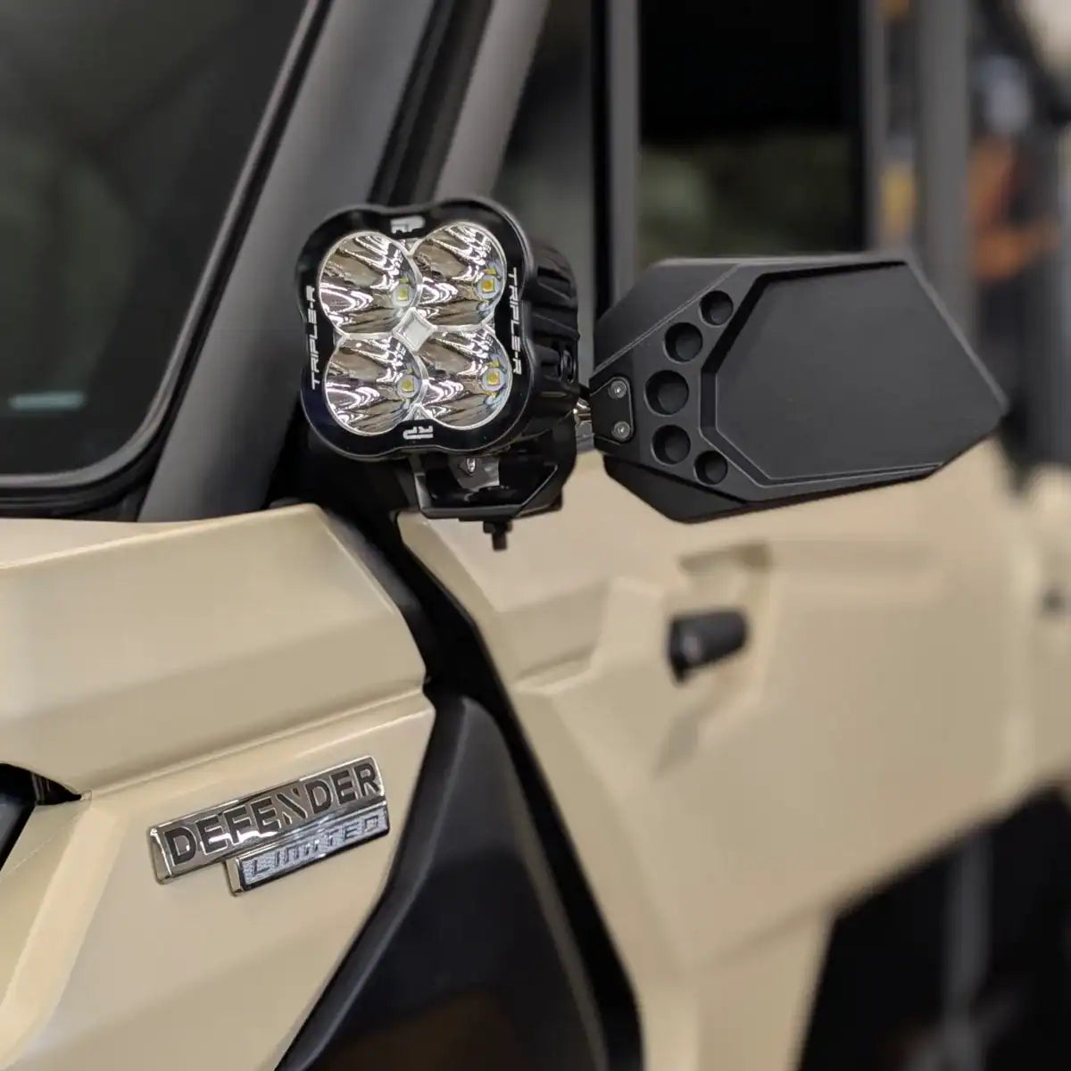 IronSight Mirror-03: The Ultimate Door Mirror for Can-Am Defender & Polaris Xpedition Riders