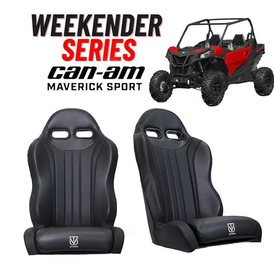 "Weekender" Series Pair of Front Suspension Bucket Seats Maverick Sport (2019+)