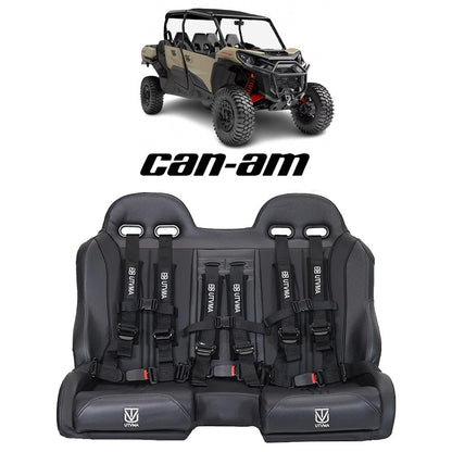 Commander Max Front Bench Seat With Harnesses (2021+)