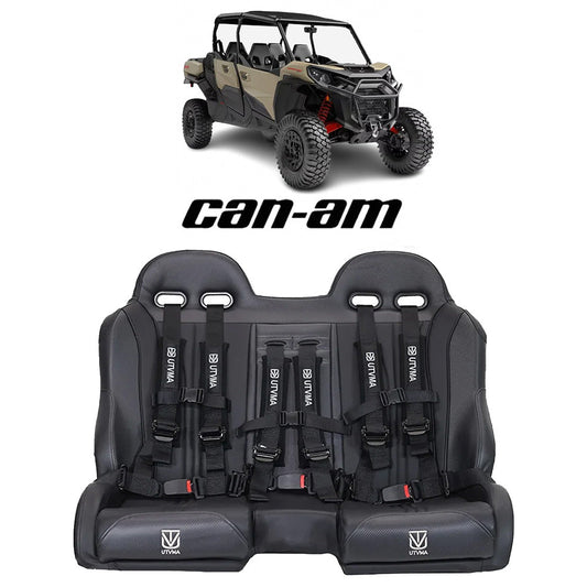 Commander Max Front Bench Seat With Harnesses (2021+)