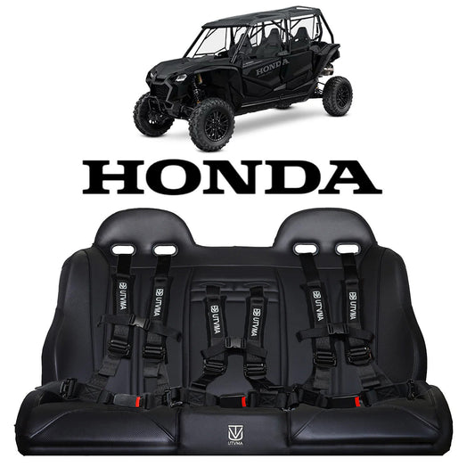 Honda Talon 4 Rear Bench Seat W Harnesses (2019+)