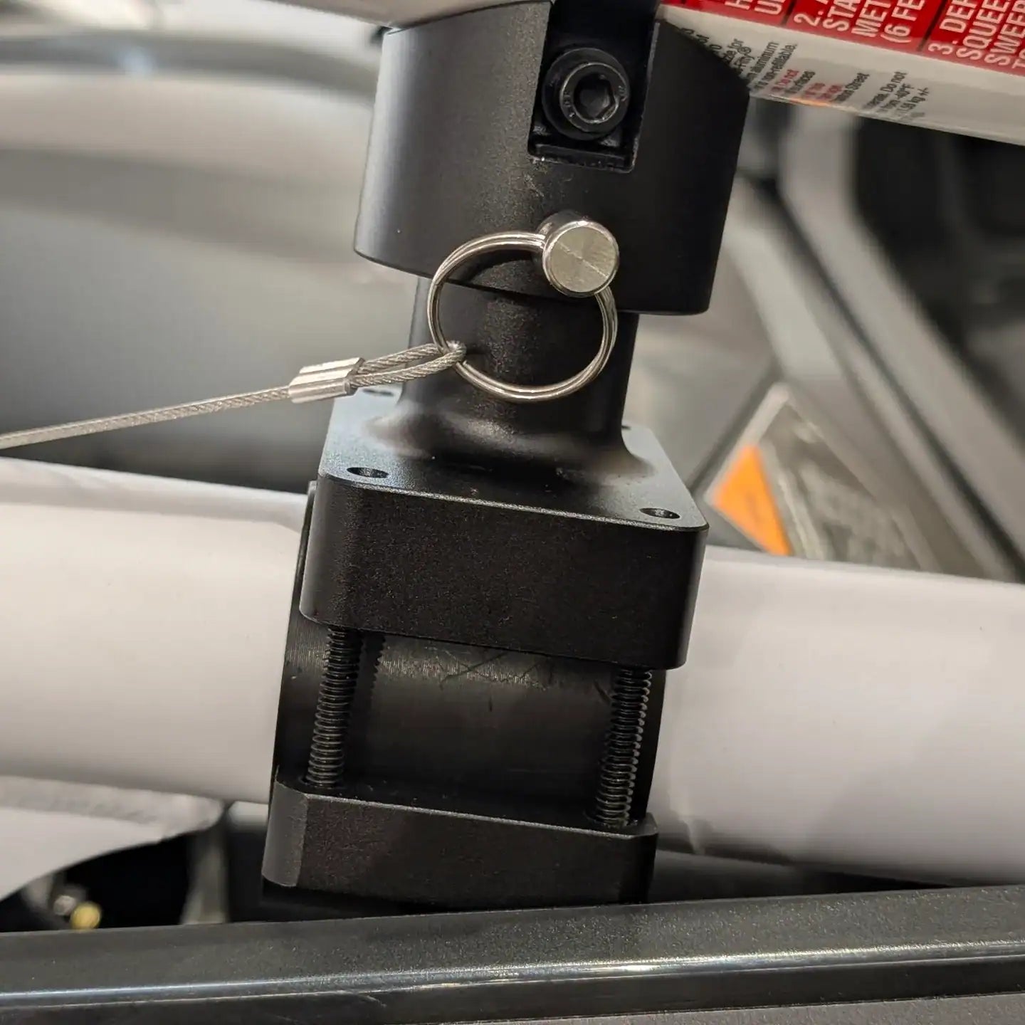 Legacy 360 Round Roll Bar UTV Fire Extinguisher Mount with Quick Release