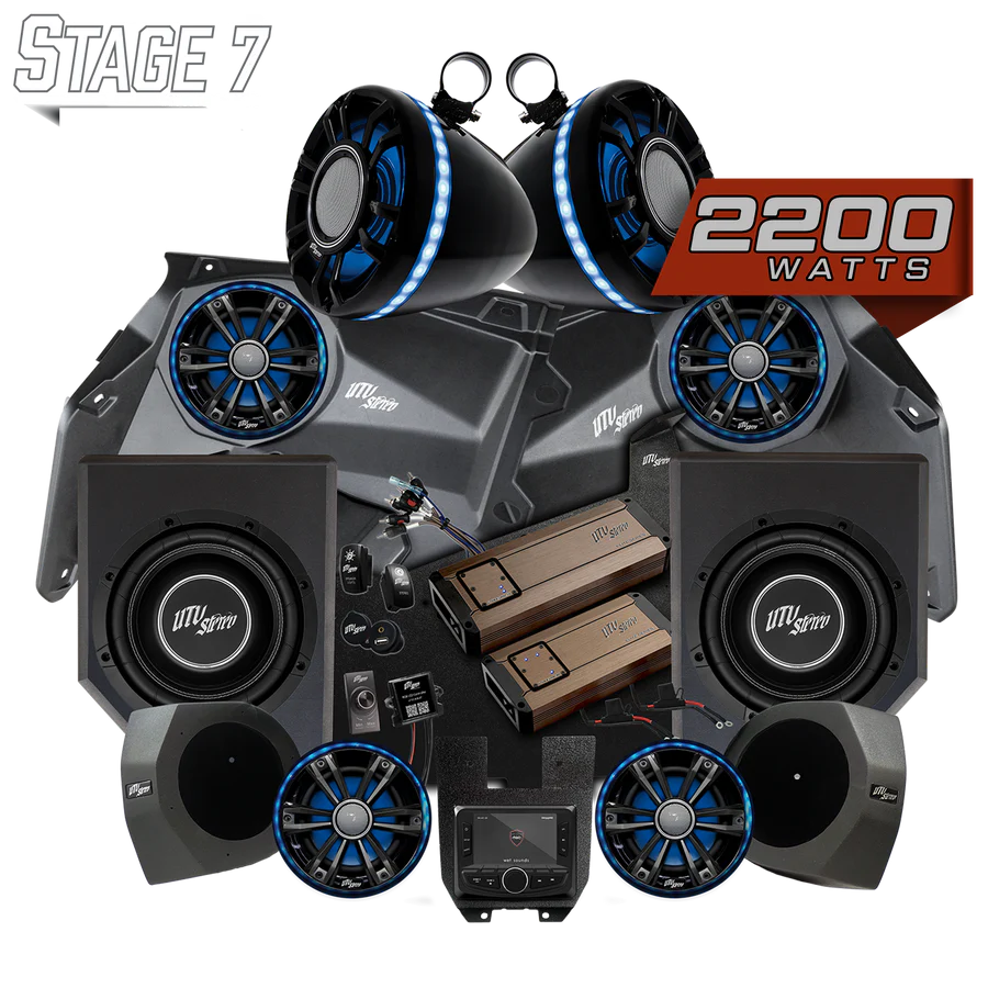 Can-Am® X3 Elite Series Stage 7 Stereo Kit | UTVS-X3-S7-E