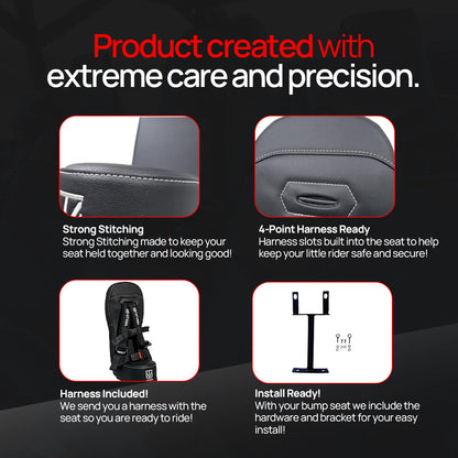 Maverick R Max Front Bump Seat (2024+)
