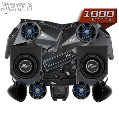 Can-Am® X3 Signature Series Stage 6 Stereo Kit | UTVS-X3-S6-S
