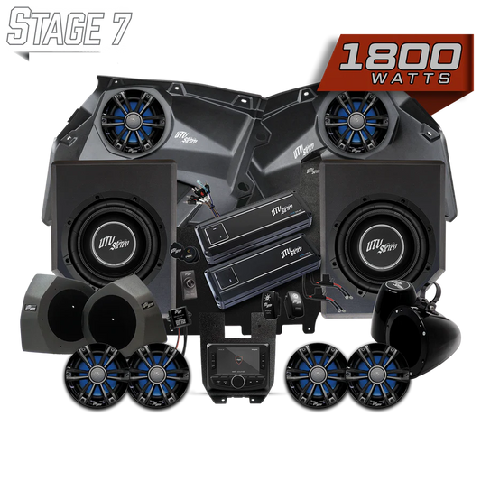 Can-Am® X3 Signature Series Stage 7 Stereo Kit | UTVS-X3-S7-S
