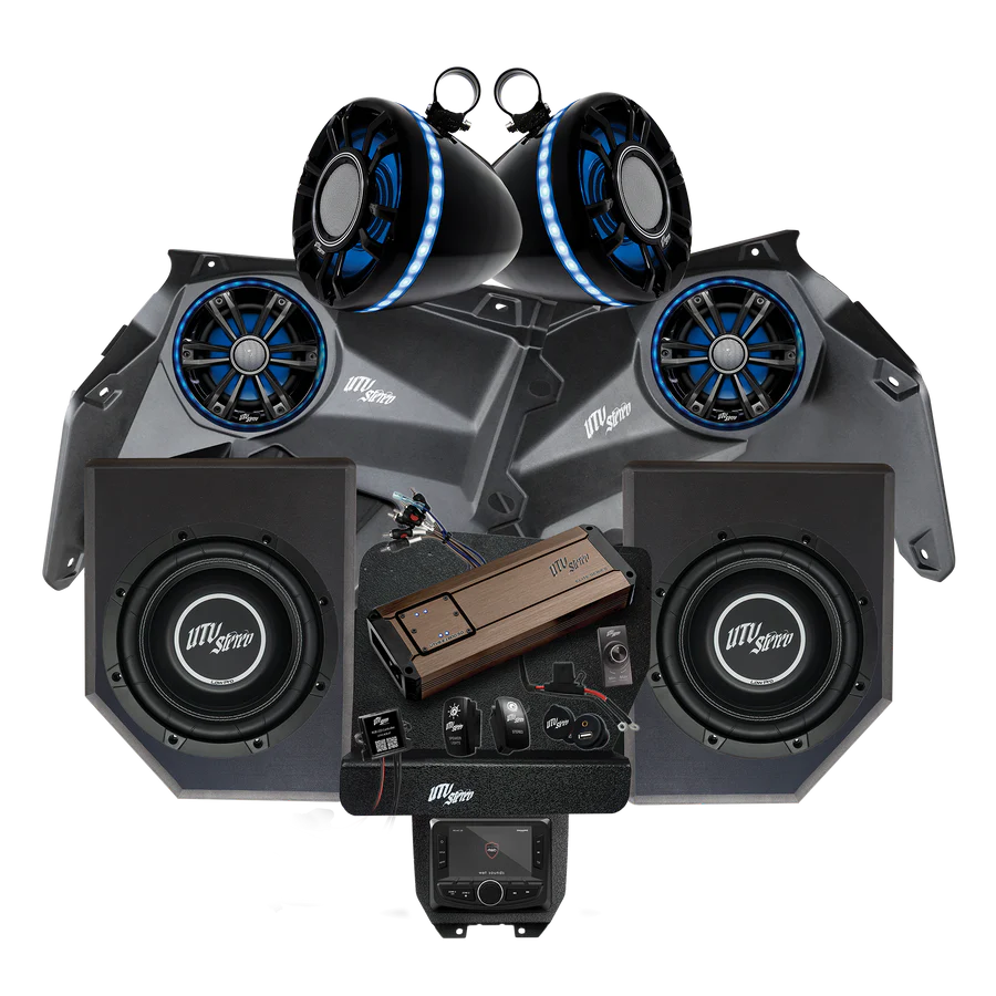 Can-Am® X3 Elite Series Stage 6 Stereo Kit | UTVS-X3-S6-E