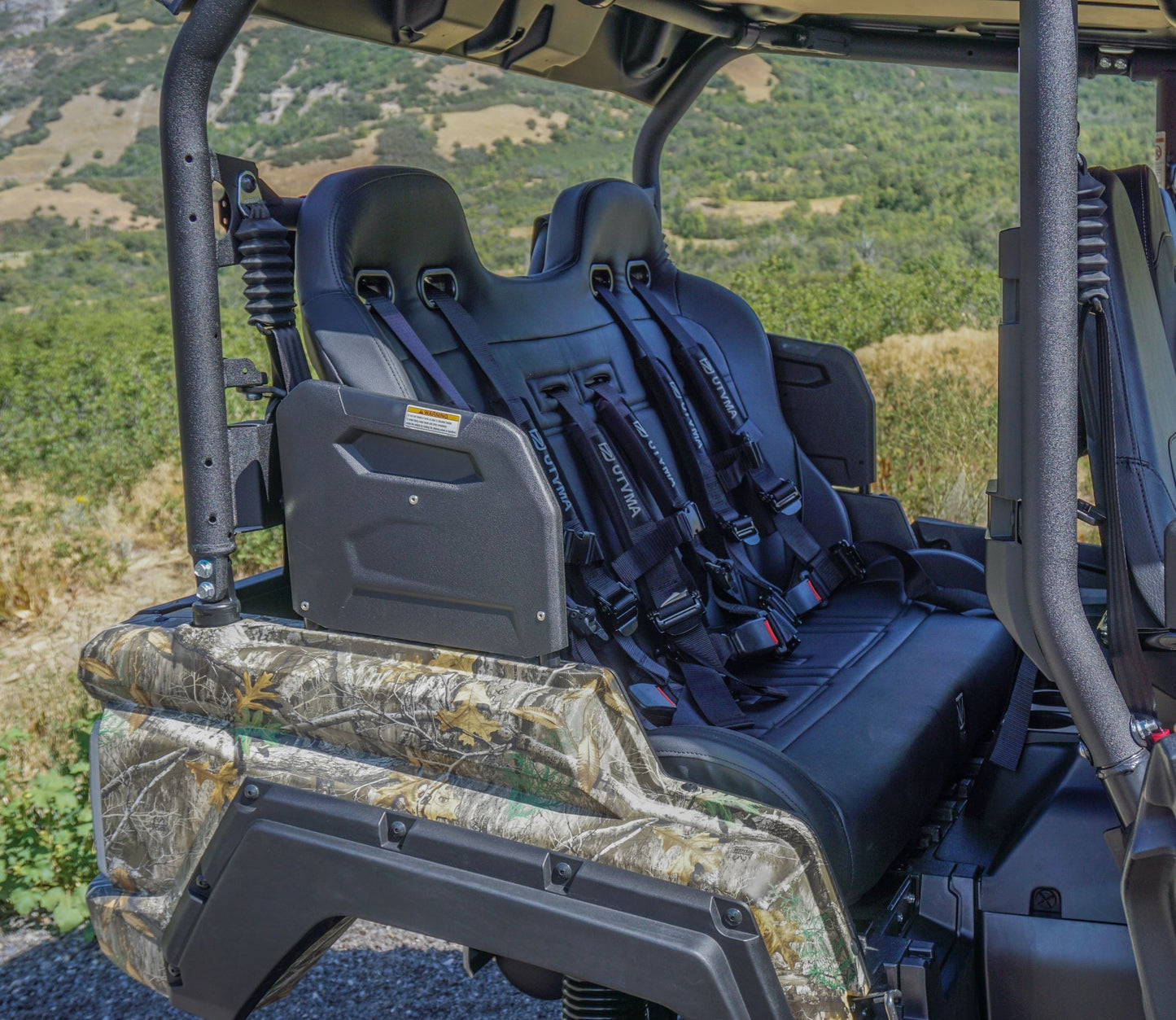 Wolverine RMAX 4 Compact Rear Bench Seat (2025+)